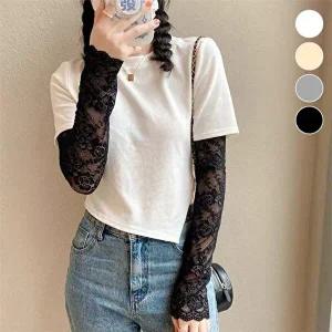 레이어드 운전용 팔토시 여자 스판 워머-WFHCGMK
