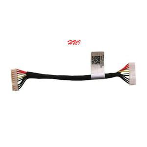 호환 Dell 7559 5577 라인 용 7557 케이블 배터리 5576 플렉스 15P 노트북 Inspiron 0T4KKY DD0AM9BT000 교체 커넥터