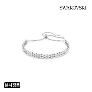[롯데백화점]스와로브스키 [본사정품] Matrix Tennis DB 로듐 팔찌M 5678252