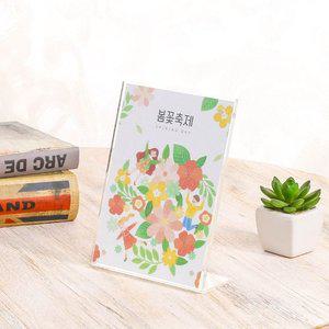 고품질 아크릴 쇼케이스 진열대 케이스 상품보관 pop꽂이 스탠드꽂이 아크릴메뉴판 아크릴홍보판 (WFHOVXI)