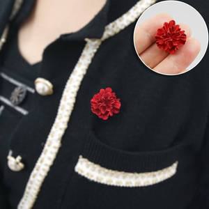 카네이션 코사지 브로치 2.5cm 자석형 10개 세트 어버이날 행사 꽃장식 감사 사랑 선물