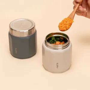에지리 316 스텐 이유식 미니 보온죽통 푸드자 도시락 450ml