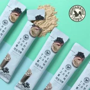 [산과들에] 국산흑미를 담은 고소한 블랙미숫가루스틱 25g x10봉