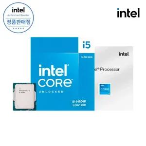 (게이머데이즈) 인텔 CPU 코어 i5-14세대 14600K 랩터레이크 리프레시
