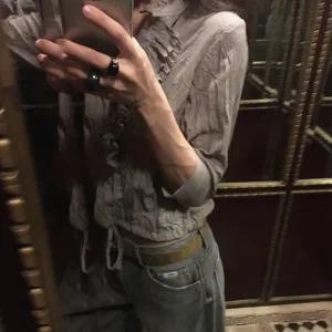 [메이비베이비] Kihara Blouse (2colors)