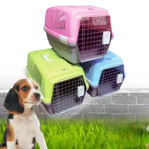 더블도어 이동장 강아지 켄넬 고양이 차량용 하드 (M)