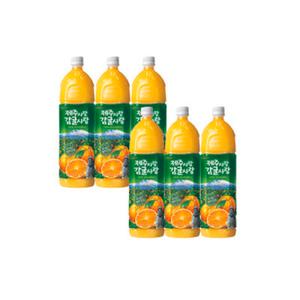 제주사랑 감귤사랑 주스 1.5L 6개