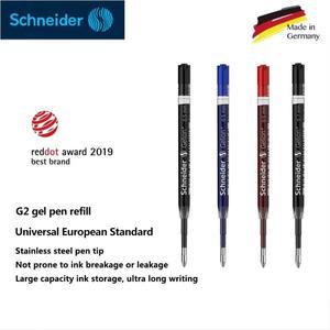 10pcs 슈나이더 G-2 Gelion + 젤 펜 리필 0.5mm ISO 형식 유럽 표준 사무용품 학교 문구로 돌아 가기
