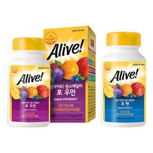 네츄럴라이프 얼라이브 포우먼, 60정(2개월분), 1개 + 얼라이브 포맨, 30정(1개월분), 1개