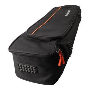 부드러운 경량 트럼펫 가방 배낭 블랙 옥스포드 천 22.44x6.69x5.12 인치  약 57x17x13cm