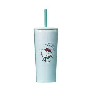 [정품] 산리오 x 오설록 헬로키티 티 타임 한정판 텀블러 550ml Sanrio Osulloc Hello Kitty Tea Time Limi