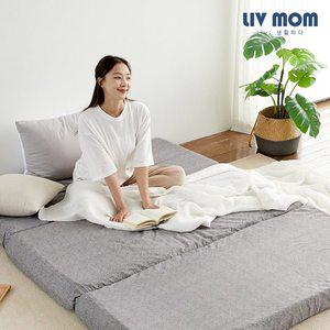 [리브맘] 3단 접이식 빨아쓰는 매트리스 11cm 슈퍼싱글