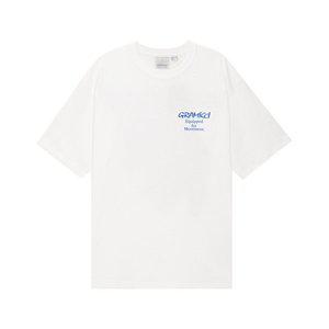 [그라미치] 남성 이큅트 화이트 반팔티 G4SUT079 WHITE