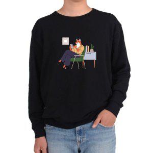 맨투맨 핸드폰 모바일폰 여우 책상그림 모든사이즈