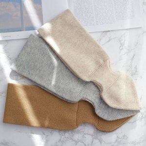 목도리 양모 캐시미어 숏 울 미니 쁘띠 리본목도리 겨울