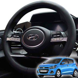 핸들커버 더넥스트스파크 타공 가죽