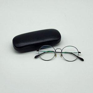 안경 휴대용 케이스 통 집 블랙 수납함 파우치