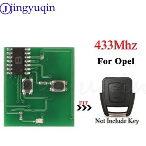 Jingyuqin 2 버튼 자동차 원격 키 회로 기판 434Mhz Opel Zafira Astra g a Fod 93176615   BOSCH TS ASTRA 시스템 전용 PCB