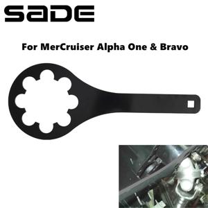 91-17256 91-36235 18-9803 90100 스패너 너트 렌치 베어링 리테이너 도구 Mercruiser Alpha One Gen Two Pre Alpha Bravo One 용