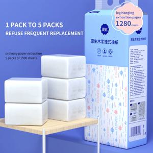 상자당 1280매 1팩, 풀박스, 저렴한 가정용 화장지, 가정용 냅킨, 티슈, 화장지