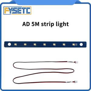 FLASHFORGE Adventurer 5M AD5M 라이트 스트립 AD5M 5MPRO 3D 프린터 용 슈퍼 밝은 Led 24V 라이트 바