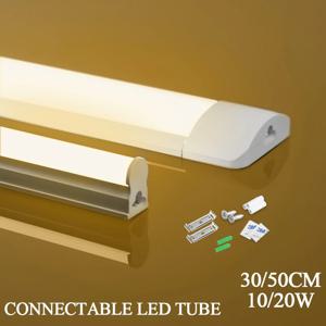 Led 튜브 빛 110V 220v 튜브 조명 바 Led 스트립 램프 부엌 캐비닛 조명 침실에 대 한 30/50cm 튜브 천장 벽 램프