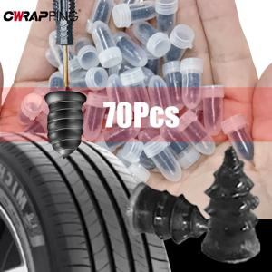 자동차 진공 타이어 수리 손톱 70pcs 오토바이 트럭 스쿠터 자전거 타이어 펑크 수리 자동차 타이어 수리 도구에 대 한 튜브리스 도구