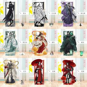 Anime Tian Guan Ci Fu 코스프레 Xie Lian Hua Cheng 금속 북마크 소품 카드 액세서리 선물