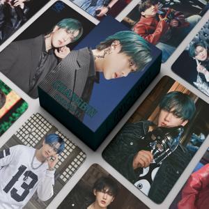 55 개/대 Kpop 새 앨범 HOP Photocard ChangBin 엽서 스타 카드 앨범 카드 팬 컬렉션 Lomo 카드