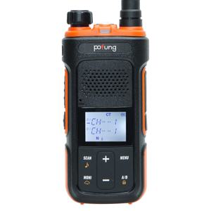 포펑 UV-11 강력한 무전기 VHF UHF 장거리 VOX USB (C타입) 충전 LED 손전등 양방향 무전기