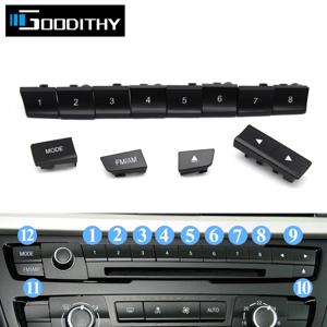 자동차 대시 보드 콘솔 라디오 CD 플레이어 스위치 버튼 커버 BMW 3 시리즈 M3 M4 F20 F21 F22 F23 F30 F32 F35 F34 F36 F45 F46