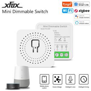 Tuya WiFi/ZigBee 스마트 조광기 스위치 모듈 전등 스위치 AC110-240V DIY 스위치 스마트 라이프 APP Alexa Google 홈과 함께 작동