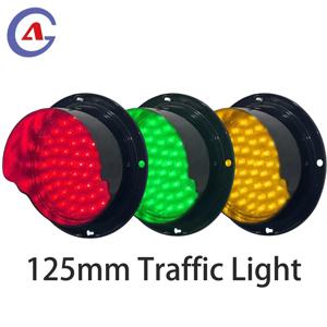 신호등 125mm |   빨간색 노란색 녹색 LED 신호등 |   PC 하우징 |   DC 12V |   직경 125mm |   IP65 등급
