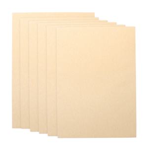 50Pcs A4 용지 시트 인증서 및 디플로마 용 양피지 레트로 용지 90g (밝은 갈색)