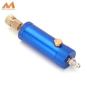 안전 밸브가있는 고압 펌프 필터 M10x1 40Mpa 물-오일 분리기 공기 압축기 필터링 8MM 퀵 커넥터