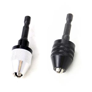 0.3-6.5mm 퀵 체인지 육각 핸들 3 조 셀프 센터링 트위스트 드릴 척 0.3-3.6mm 전기 그라인딩 도구 세트