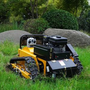 맞춤형 신제품 미니 농장 플레일 잔디 깎는 기계 500mm RC 가정용 로봇 디젤 동력 크롤러 잔디 깎는 기계 (잔디 절단용)