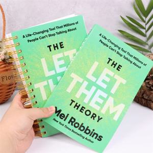 Let Them Theory Book Mel Robbins 수백만 명의 사람들이 삶을 바꾸는 도구를 논의합니다. 자기 관리 도서 새로운 원본 미개봉