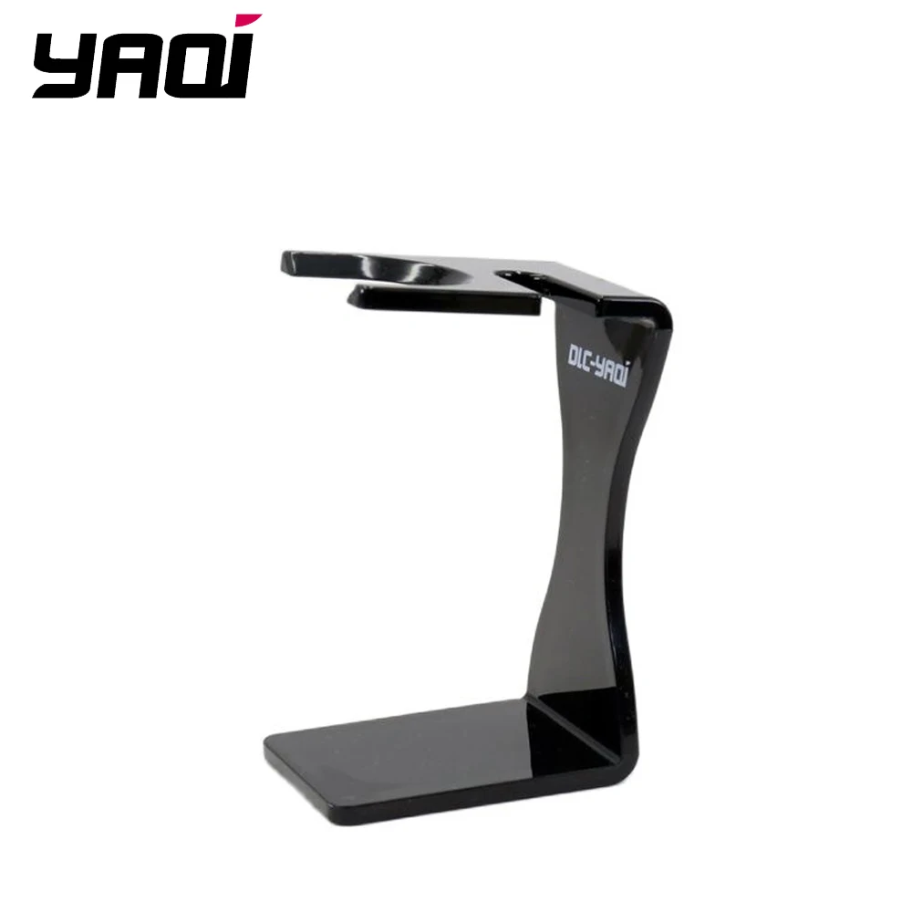 YAQi 남성용 저렴한 크림 블랙 컬러 면도 브러쉬 및 면도기 홀더 세트