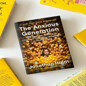York Times 베스트셀러: Jonathan Haidt의 The Anxious Generation, 디지털 시대 불안 및 정신 건강 가이드 NYT 베스트셀러