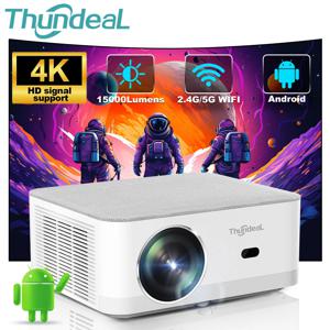 ThundeaL TD92Pro 미니 프로젝터 풀 HD 1080P Projetor 5G WiFi 안드로이드 4K 비디오 TD92 Pro 휴대용 비머 3D 영화 홈 시어터