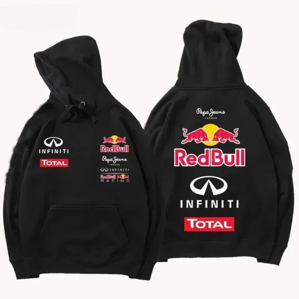 레이싱 팀 레드 불 후드 프린트 풀오버 브랜드 후드 디자이너 조깅 긴 소매 스웨트 여성 streetwear 탑 의류