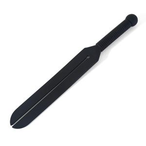 블랙 정품 실리콘 38cm 검 모양 패들 승마용 채찍 말꼬리 스파이크 블랙 무광 가죽 스팽킹 패들 채찍
