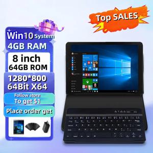 8인치 8GB DDR3 RAM 128GB ROM AR1 Windows 10 태블릿 PC Z3735F 1.33GHz 1280 x 800 IPS 스크린 WIFI 쿼드 코어 듀얼 카메라