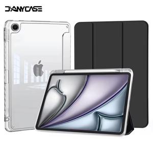 2024년 iPad Air 11인치 13인치 M2 Pro 13인치 11인치 M4 iPad 10세대 10.9 Air 4/5 iPad 7/8/9th 10.2 5/6th 9.7인치용 투명 케이스