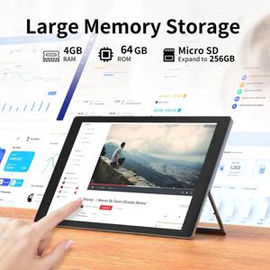 8GB 램 512GB 저장용량 11.6인치 PAD1162 태블릿 PC 64비트 윈도우 11 홈 N4120 CPU 1920 x 1080 IPS 화면 WIFI