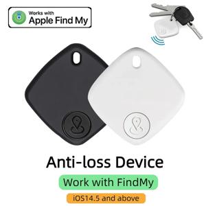 F2 스마트 에어태그 GPS 위치 추적 분실 방지 장치 (아이폰, 아이패드, iOS Find My 앱 호환) 블루투스 트래커, 열쇠/반려동물/아이 위치 찾기