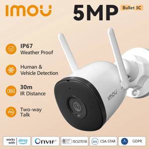 IMOU 불릿 와이파이 IP 카메라, 자동 추적, AI 인간 및 차량 감지, 야외 감시 보안 보호, 3C, 3MP, 5MP, IP67