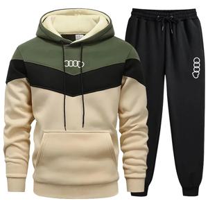 남성 의류 캐주얼 운동복 정장 남성용 스웨터 Daily Tricolor Hooded Hot High Quality 2024 Sports Tracksuit Jogging