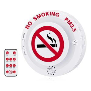 원격 제어 기능이 있는 2in1 담배 감지기, 음성 알림 기능이 있는 Vaping 및 PM2.5 경보, 환경 보호 장치